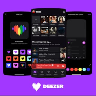 Deezer cover image